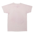 THE ROLLING STONES Womens Pink Graphic T-Shirt S Crew Neck Short Sleeve Band