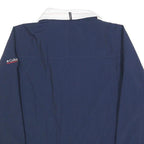 COLUMBIA Womens Navy Blue Jacket S Polyester Blend Zip Plain Outdoor Comfortable