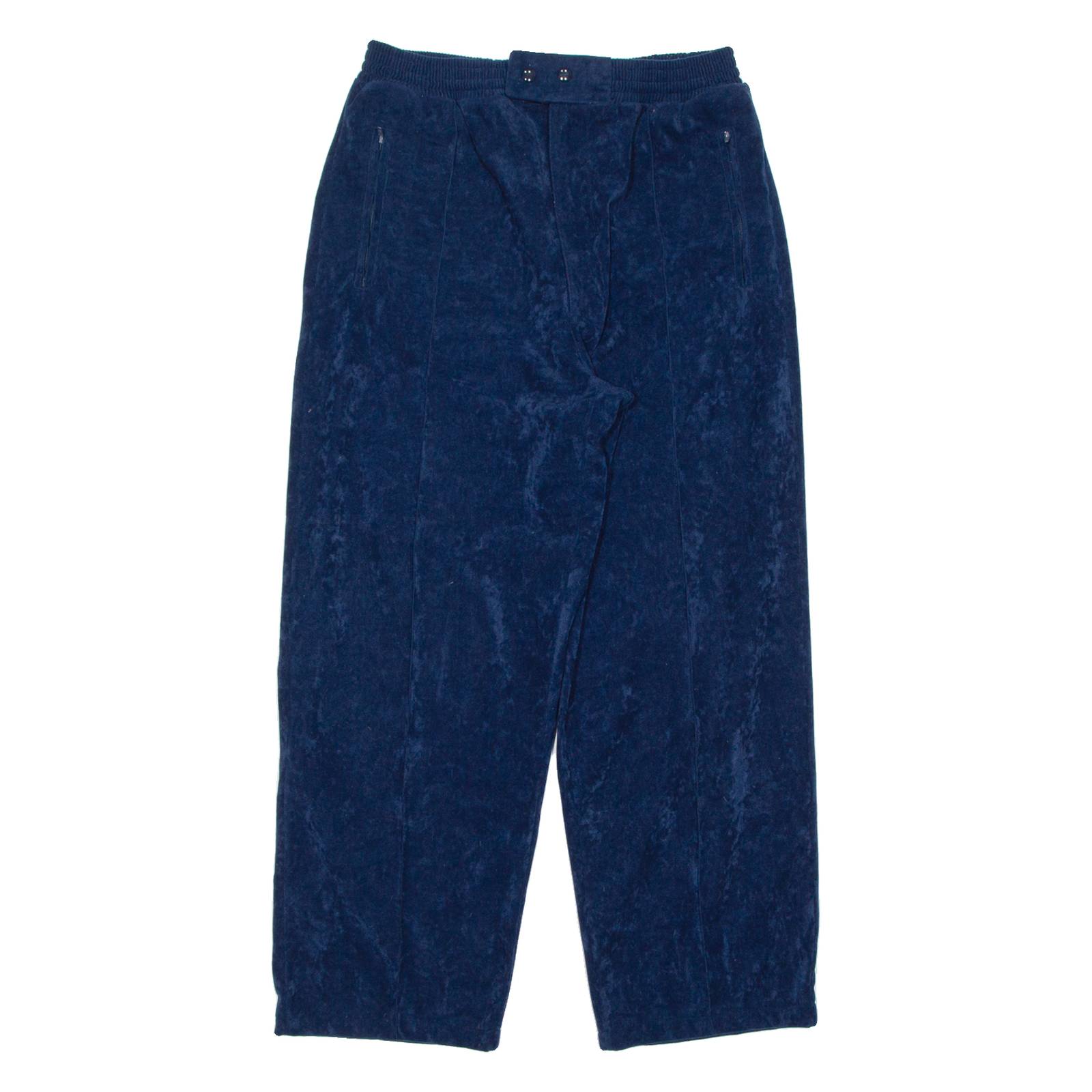 Velvet Womens Sweatpants Blue Wide-Leg S W28 L27