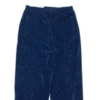Velvet Womens Sweatpants Blue Wide-Leg S W28 L27