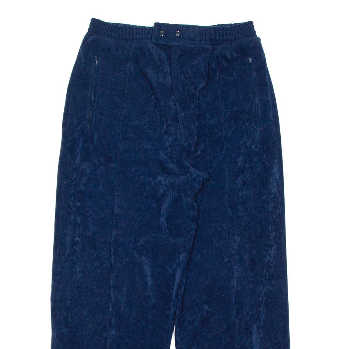 Velvet Womens Sweatpants Blue Wide-Leg S W28 L27