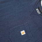 CARHARTT Womens Blue Crew Neck XL Sweatshirt Cotton Pocket Casual Pullover