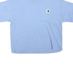 CARHARTT Womens Blue XS T-Shirt Short Sleeve Crew Neck Cotton Blend Casual