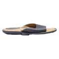 BORN Slider Sandals Blue Leather Womens UK 5
