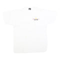 SCREEN STARS BEST Mens White T-Shirt L Short Sleeve Crew Neck Graphic Print