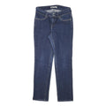 LEVI'S Womens Regular Fit Blue Denim Jeans W29 L28 Classic Cotton Blend Zip