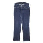 LEVI'S Womens Regular Fit Blue Denim Jeans W29 L28 Classic Cotton Blend Zip
