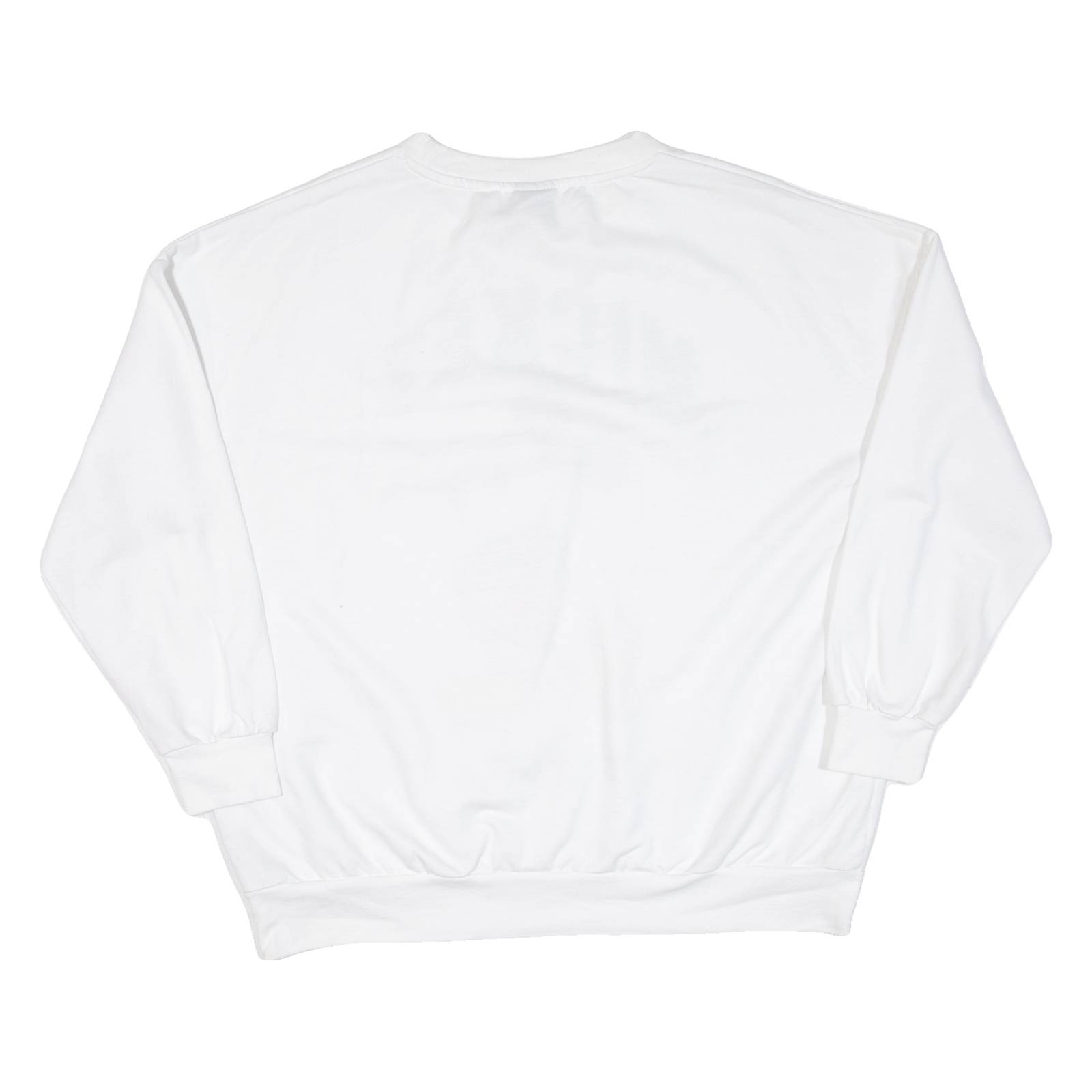 DISNEY Mickey Mouse Womens Sweatshirt White M