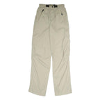 TIMBERLAND Mens Beige Cotton Blend Regular Straight Trousers W28 L34 Casual