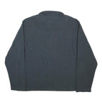 STARTER Mens Grey Pullover Plain Crew Neck Basic Knit L Casual Lightweight