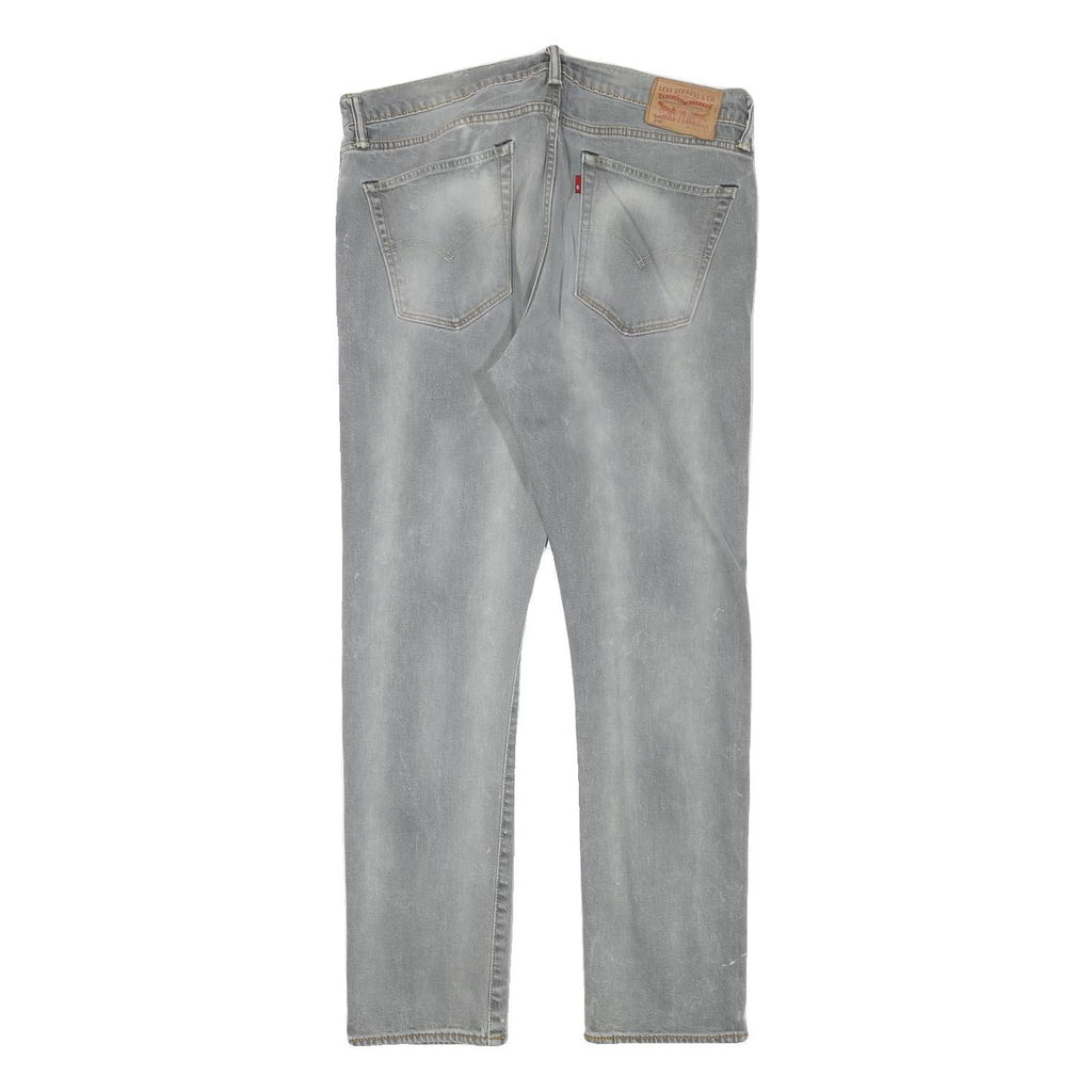 LEVI'S 510 Mens Slim Slim Fit Blue Denim Medium Wash W35 L29 Distressed Paint