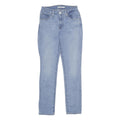 LEVI'S Classic Mid Rise Skinny Womens Jeans Blue Denim Light W27 L30 Stretch