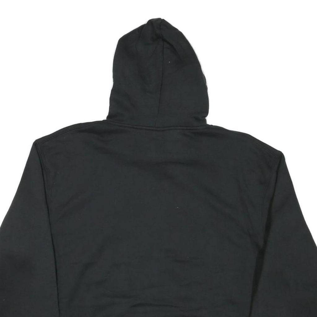 ADIDAS Mens Black Bulldog Graphic Pullover Hoodie S Yearbook Print