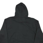 ADIDAS Mens Black Bulldog Graphic Pullover Hoodie S Yearbook Print