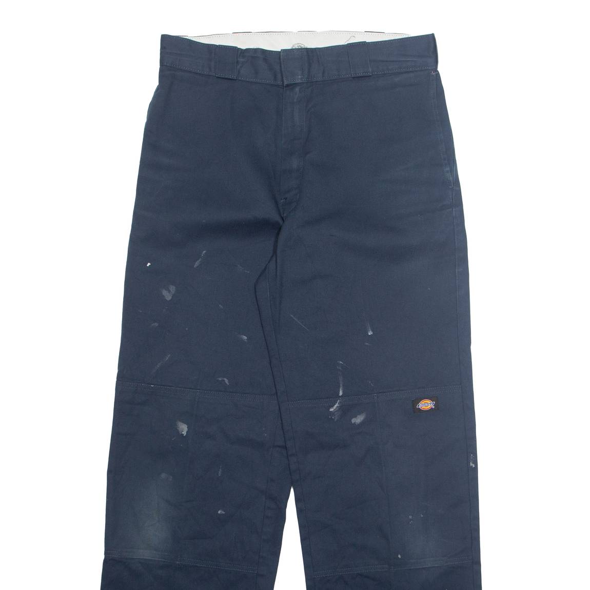 DICKIES Chino Mens Trousers Blue Loose Straight W32 L32