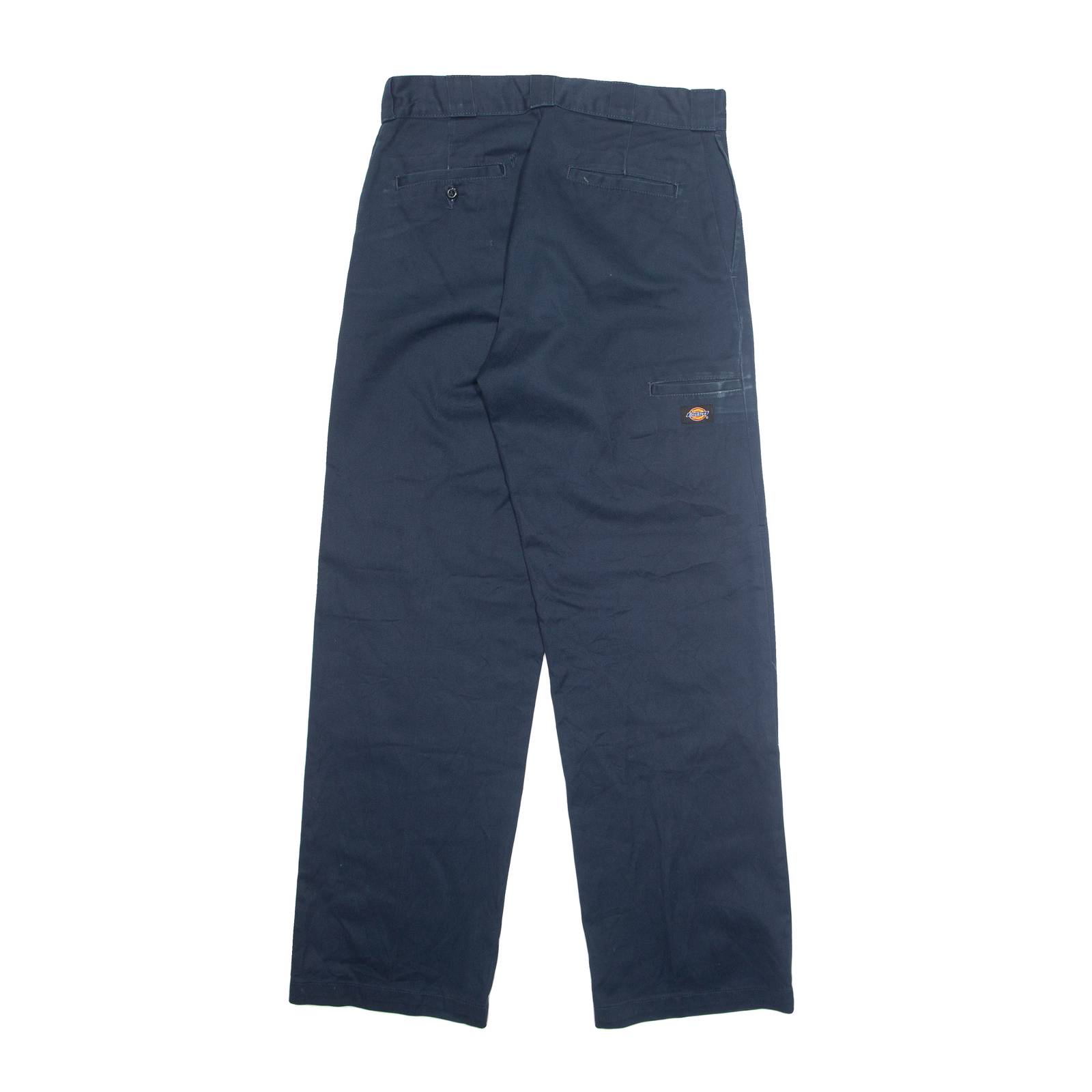 DICKIES Chino Mens Trousers Blue Loose Straight W32 L32