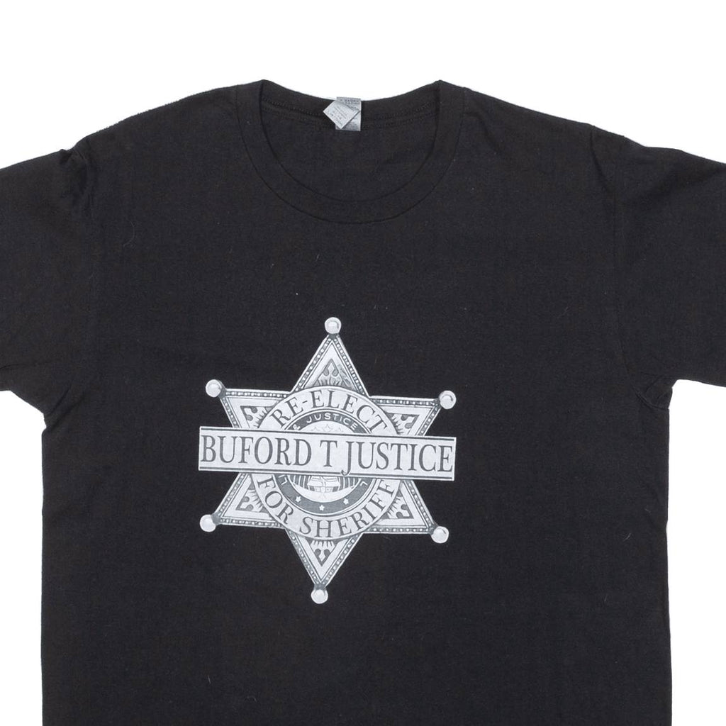 GILDAN Mens T-Shirt Black L