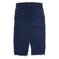 CARHARTT Mens Trousers Blue Regular Straight W40 L26