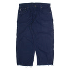 CARHARTT Mens Trousers Blue Regular Straight W40 L26