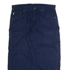 CARHARTT Mens Trousers Blue Regular Straight W40 L26