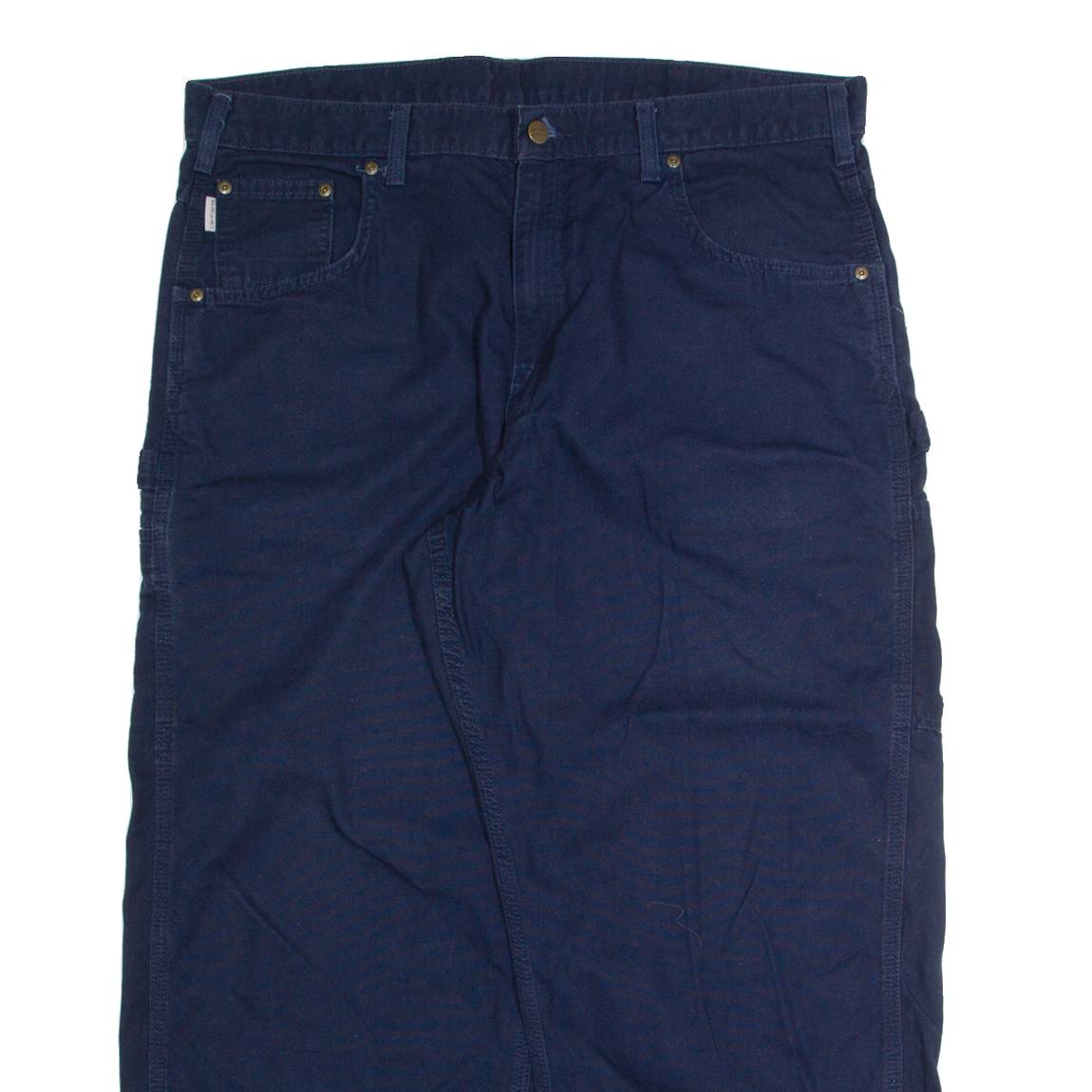 CARHARTT Mens Trousers Blue Regular Straight W40 L26
