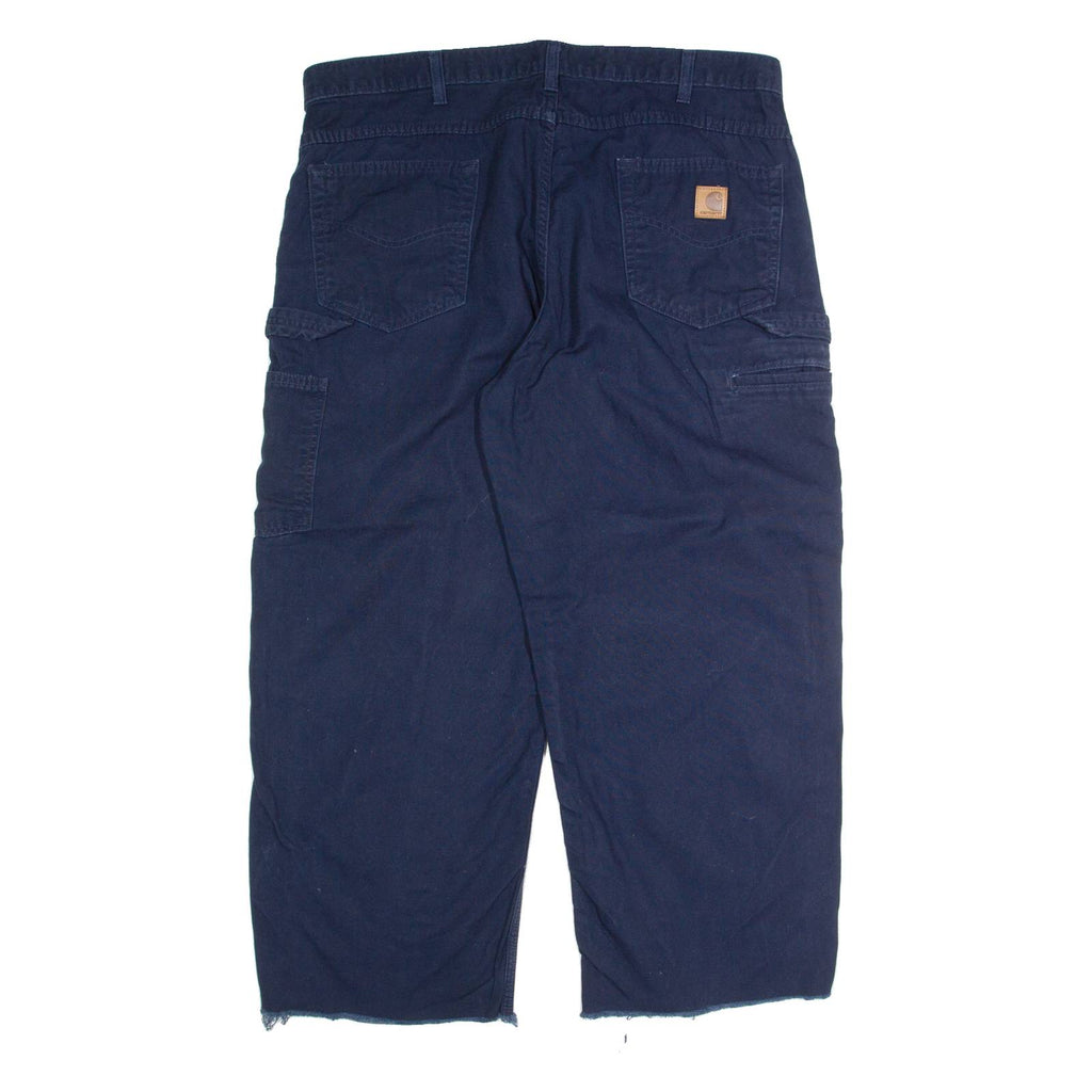 CARHARTT Mens Trousers Blue Regular Straight W40 L26