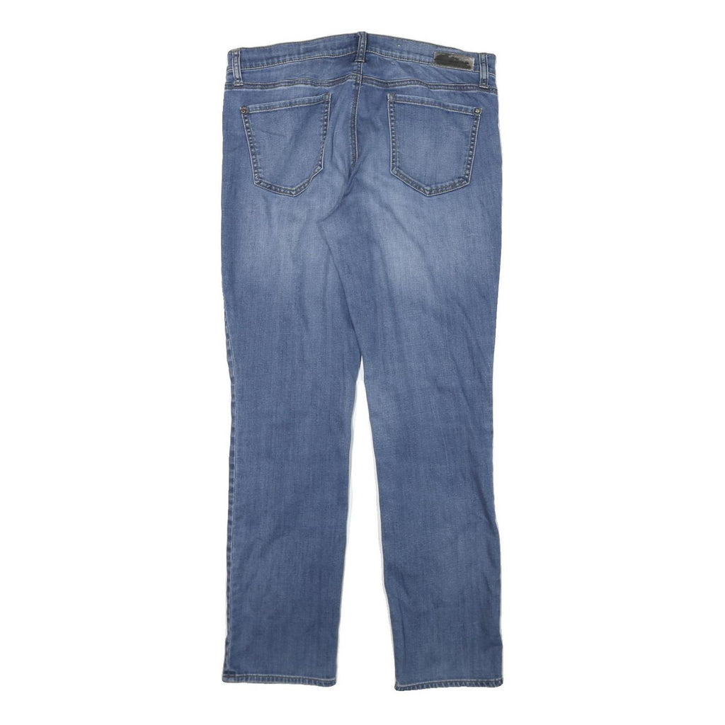 DKNY Womens Slim Blue Denim Slim Jeans W32 L30 Comfortable Stretch Cotton Blend