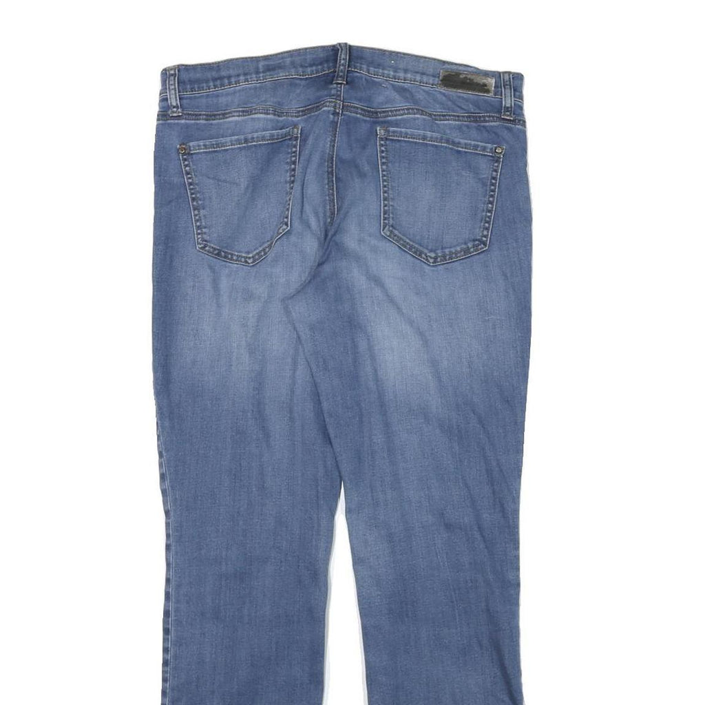 DKNY Womens Slim Blue Denim Slim Jeans W32 L30 Comfortable Stretch Cotton Blend