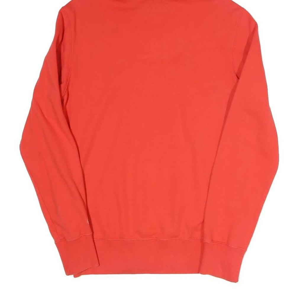 CHAMPION Mens Red Pullover Hoodie XS Cotton Blend Logo Sweatshirt Casual