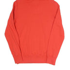 CHAMPION Mens Red Pullover Hoodie XS Cotton Blend Logo Sweatshirt Casual