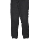 DKNY Womens Slim Black Denim Jeans Cotton Blend W26 L28 Stylish Zip Closure