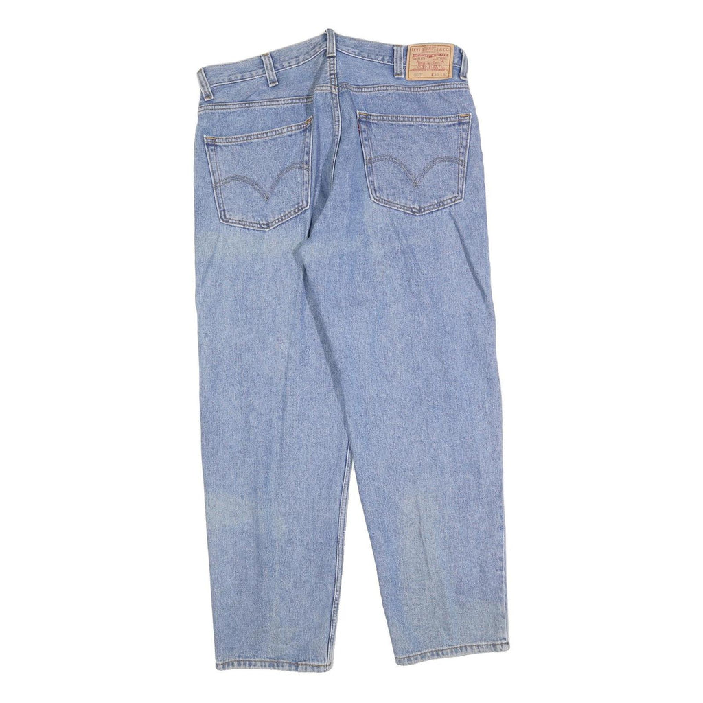 LEVI'S 550 Straight Mens Jeans Blue Relaxed Straight Denim Medium W38 L31