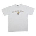 GEAR FOR SPORTS Mens Grey University Of Colorado Dad Graphic T-Shirt L Short