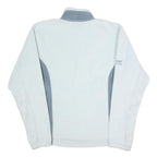 HELLY HANSEN Womens White & Grey Polyester Jacket L Fleece Zip Outdoor