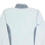 HELLY HANSEN Womens White & Grey Polyester Jacket L Fleece Zip Outdoor