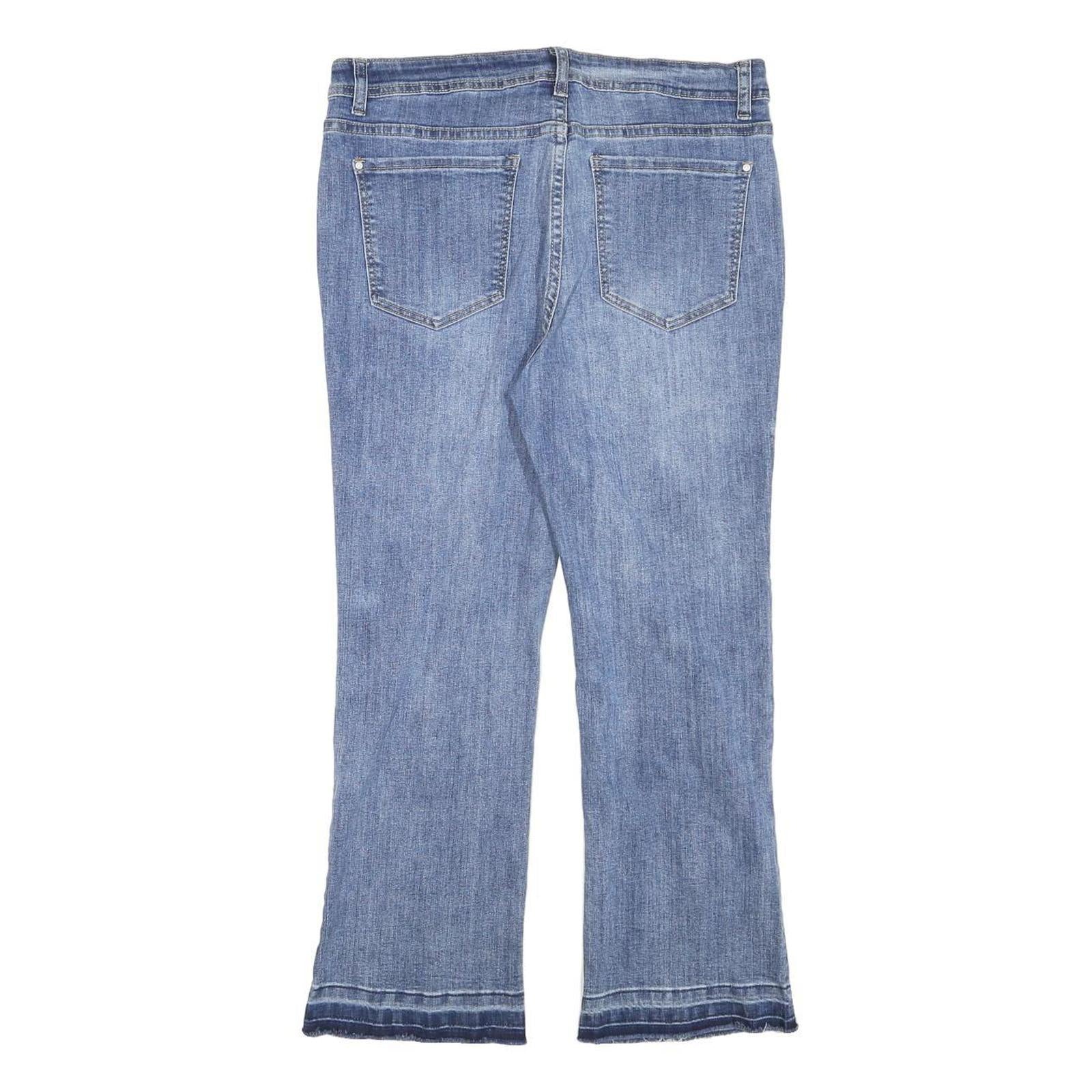 CHICOREE Womens Jeans Blue Regular Straight Denim Medium W31 L25 Casual