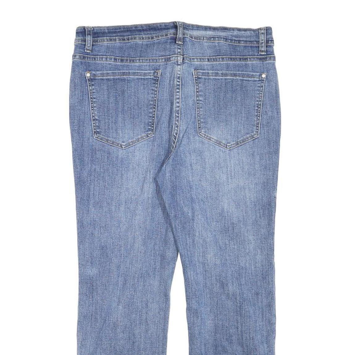 CHICOREE Womens Jeans Blue Regular Straight Denim Medium W31 L25 Casual