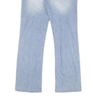 LEE Womens Regular Fit Bootcut Denim Light Blue W32 L28 Classic Cotton Blend