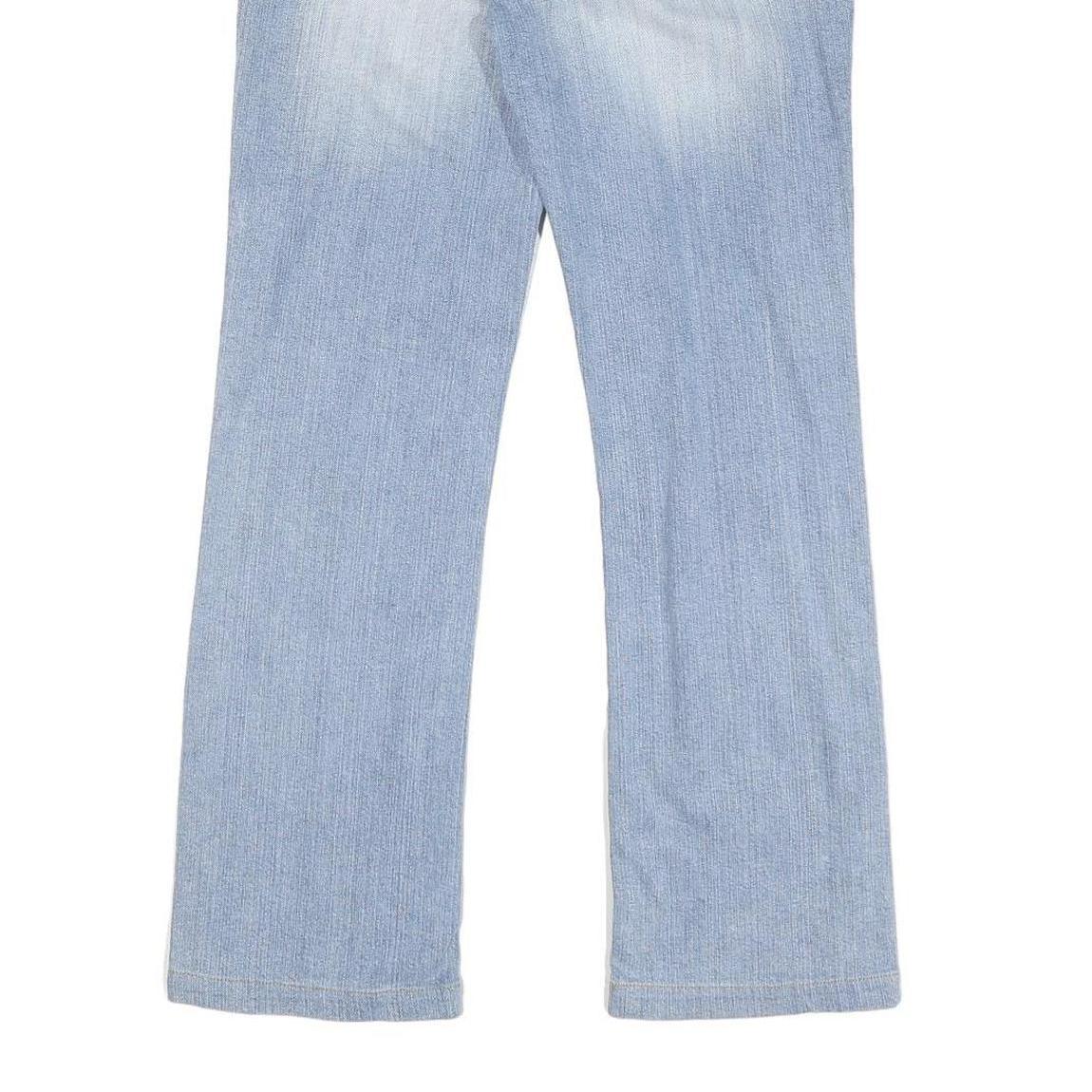 LEE Womens Regular Fit Bootcut Denim Light Blue W32 L28 Classic Cotton Blend