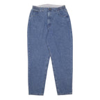 LEE Womens Relaxed Blue Denim Light Jeans W30 L28 Comfortable Casual Style