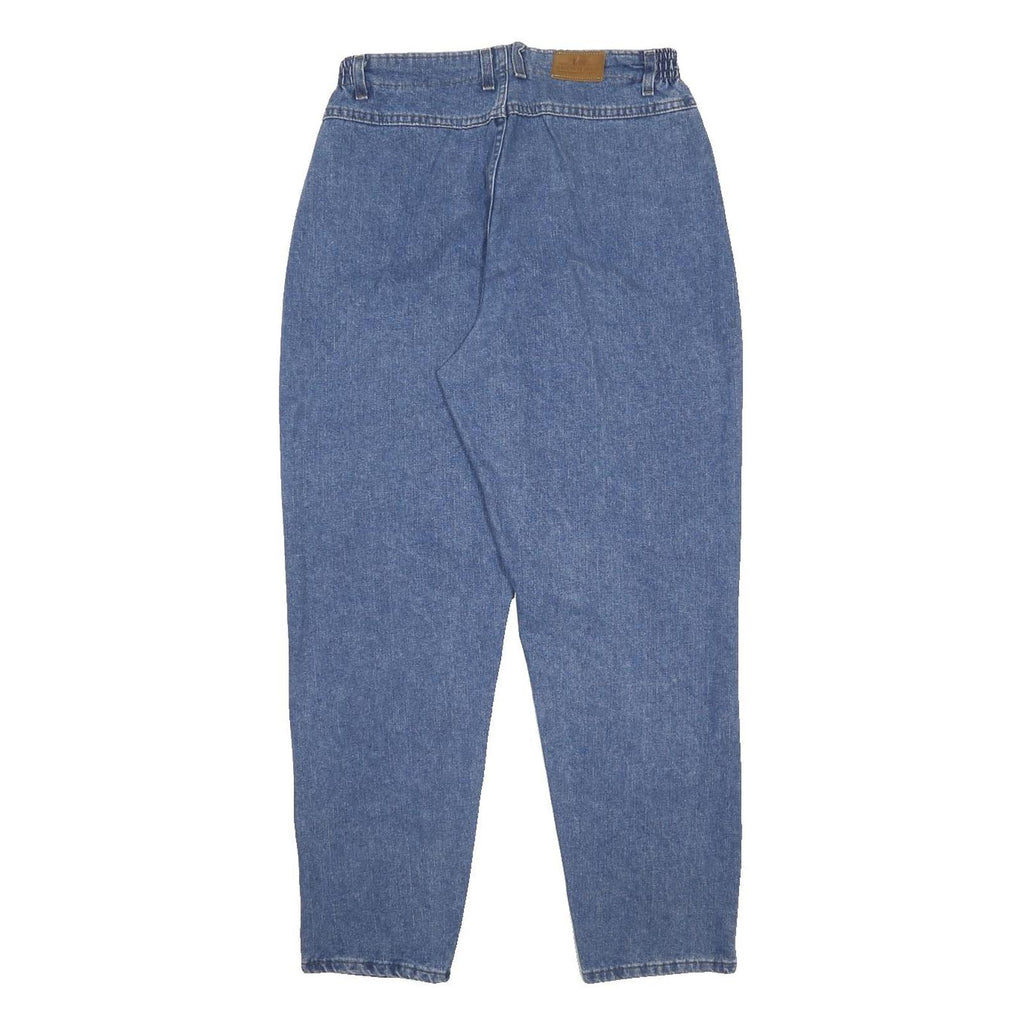 LEE Womens Relaxed Blue Denim Light Jeans W30 L28 Comfortable Casual Style