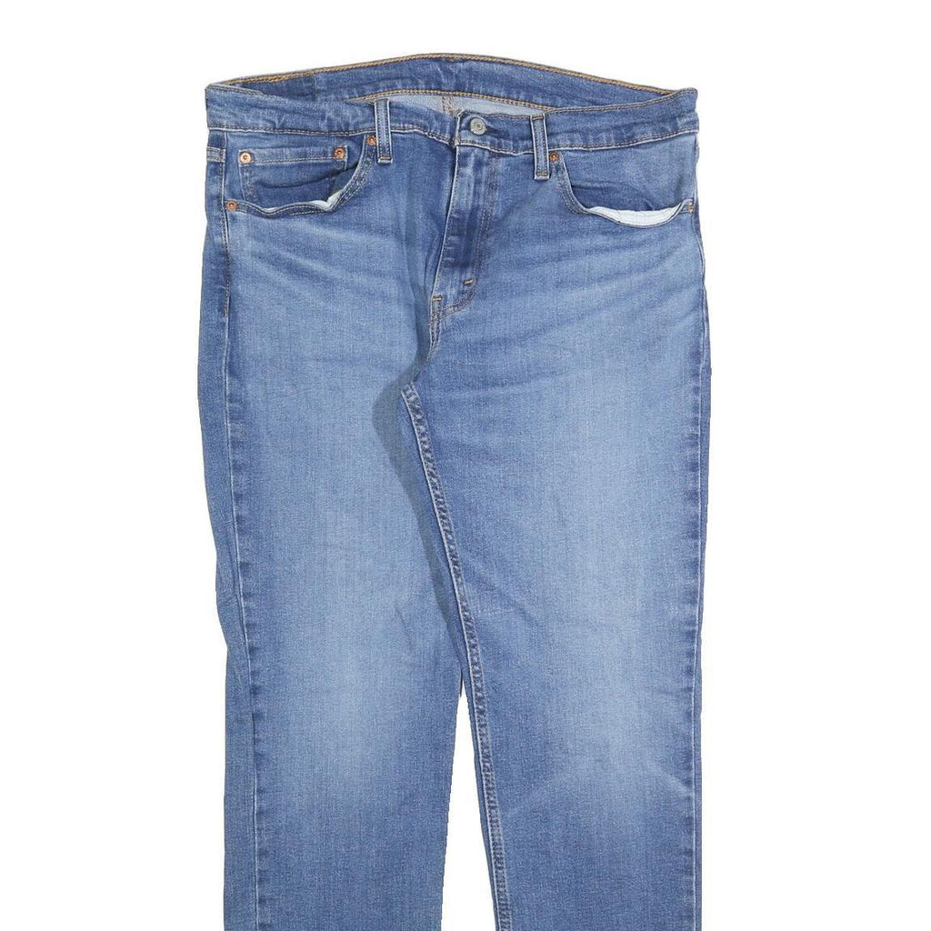 LEVI'S 511 Slim Mens Jeans Blue Slim Straight Denim Medium W36 L34 Classic Fit