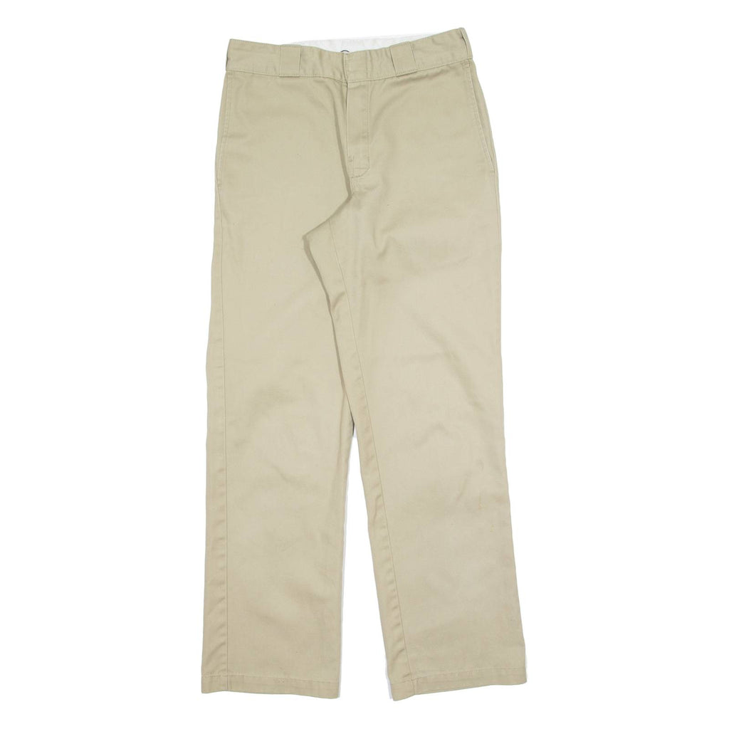 DICKIES 874 Workwear Mens Trousers Beige Regular Straight W30 L32