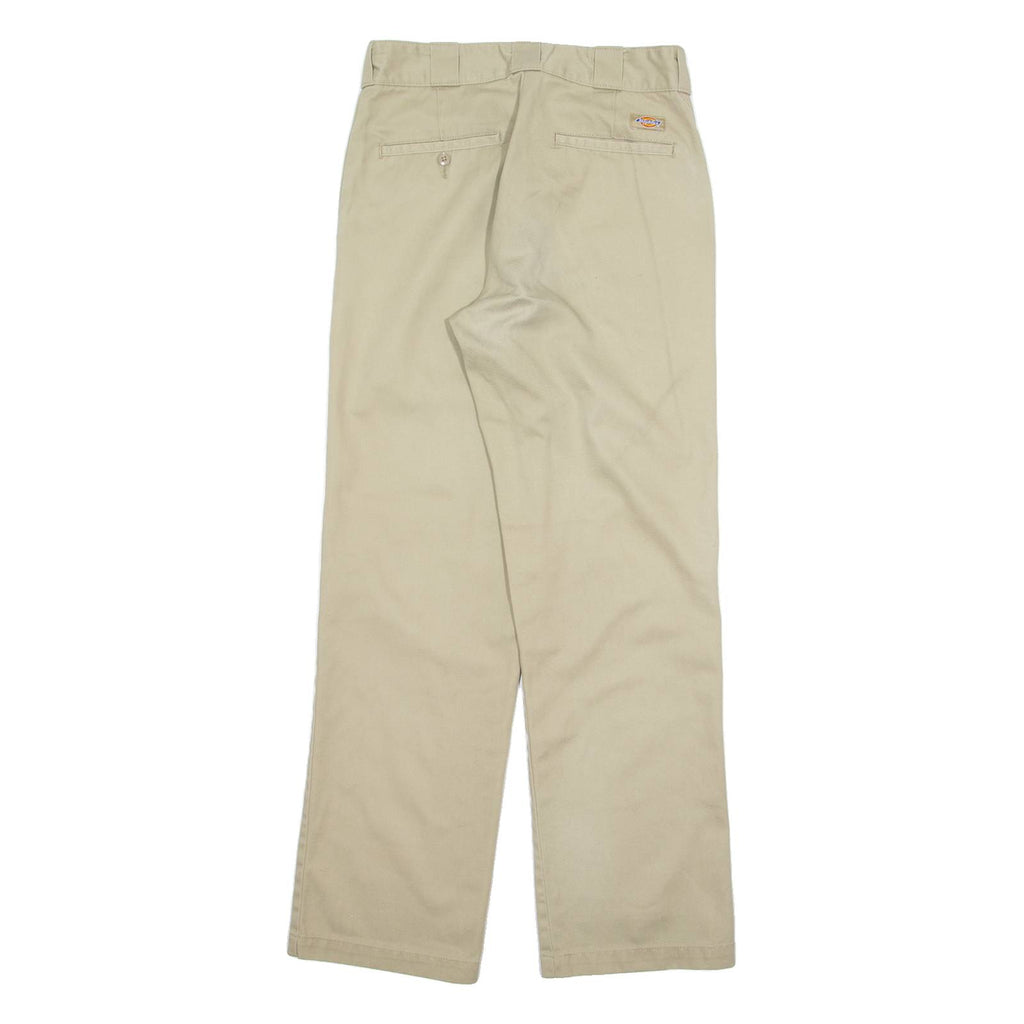 DICKIES 874 Workwear Mens Trousers Beige Regular Straight W30 L32