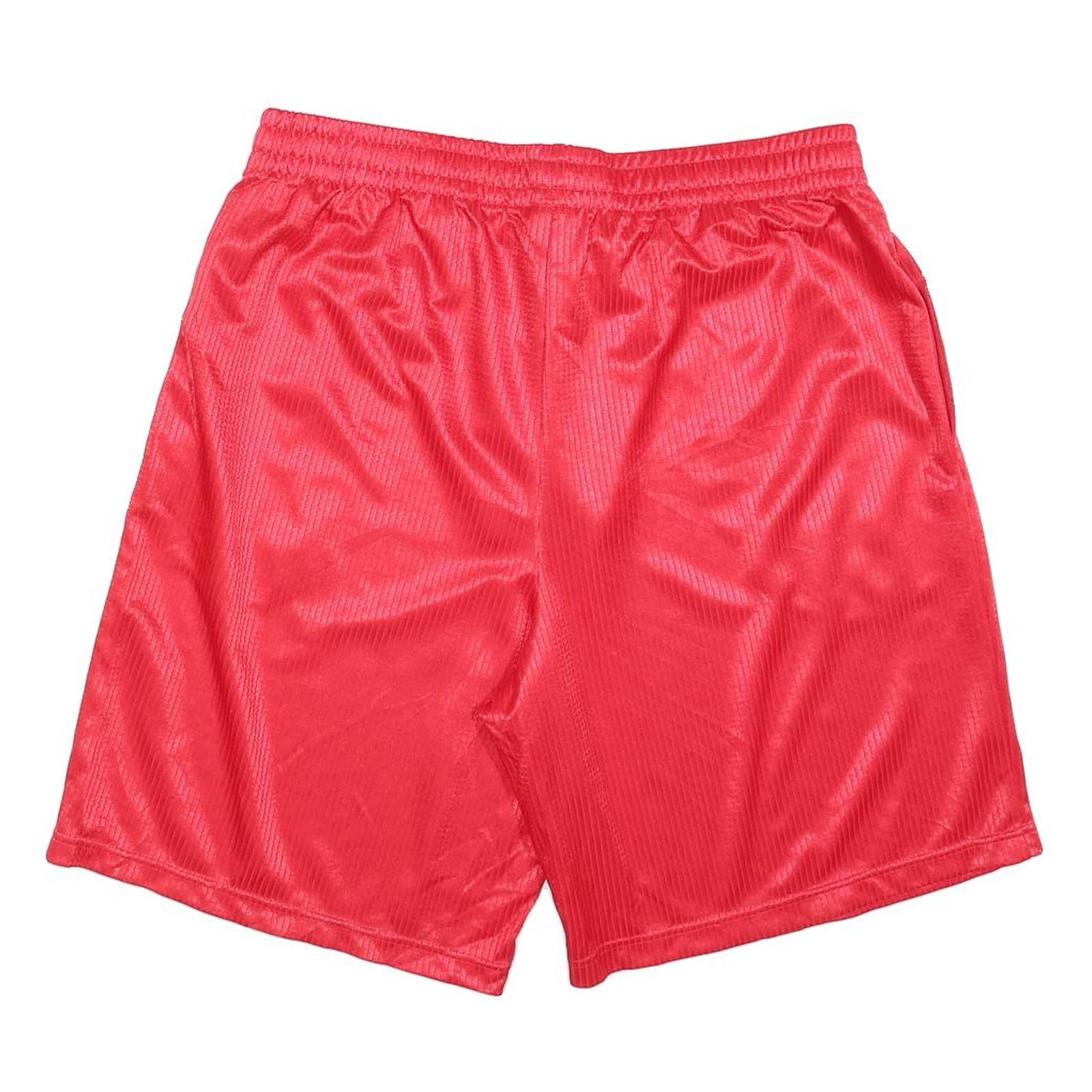 STARTER Mens Shorts Red L W34 Sports Casual Polyester Elastic Waist