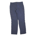 ICEPEAK Womens Polyester Navy Blue Regular Fit Straight Trousers W30 L30 Outdoor