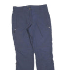 ICEPEAK Womens Polyester Navy Blue Regular Fit Straight Trousers W30 L30 Outdoor