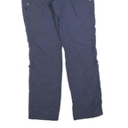 ICEPEAK Womens Polyester Navy Blue Regular Fit Straight Trousers W30 L30 Outdoor