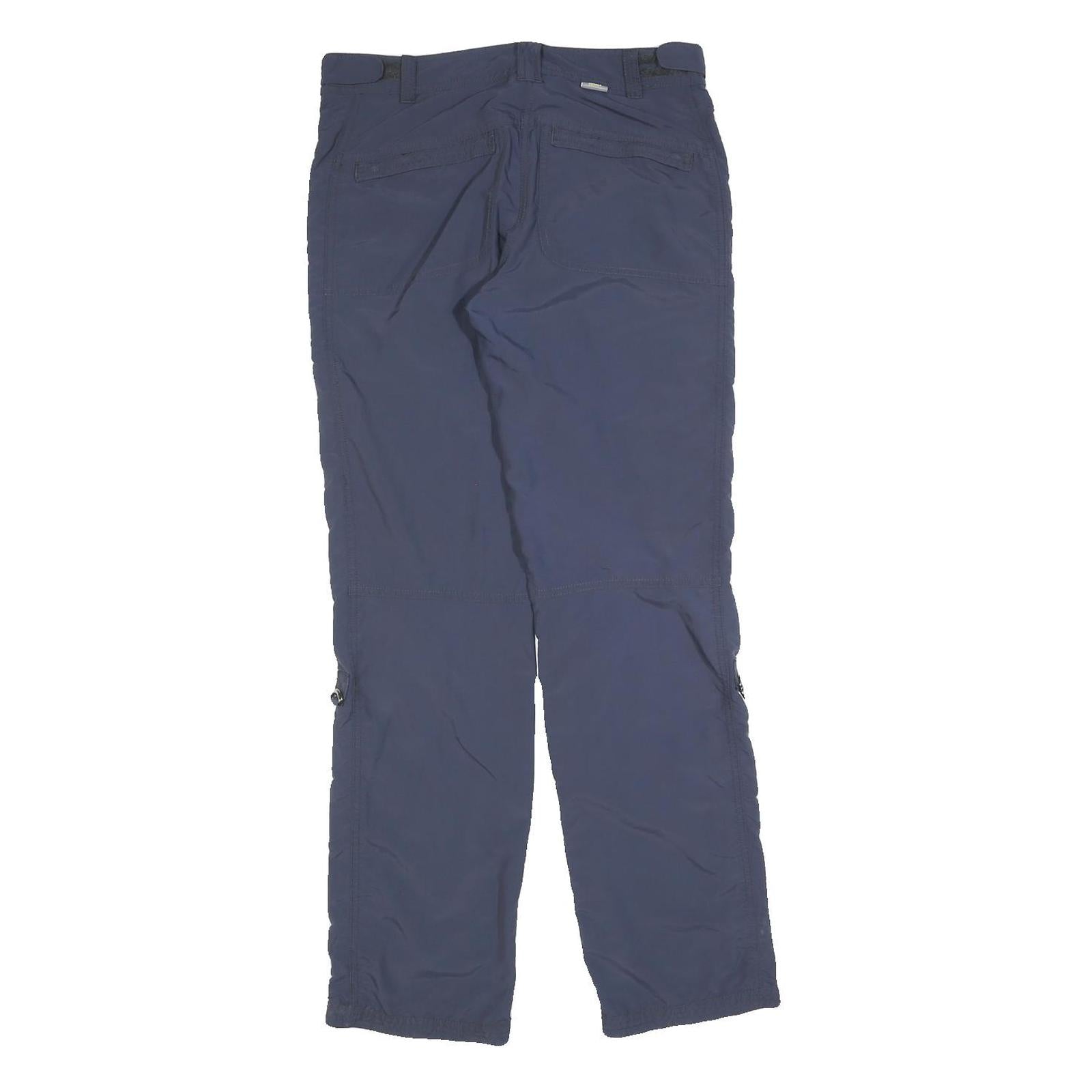 ICEPEAK Womens Polyester Navy Blue Regular Fit Straight Trousers W30 L30 Outdoor