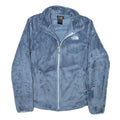 THE NORTH FACE Womens Blue Softshell Jacket S Polyester Blend Zip Lightweight